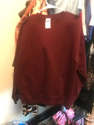 Wine color size medium shirt mens, View more