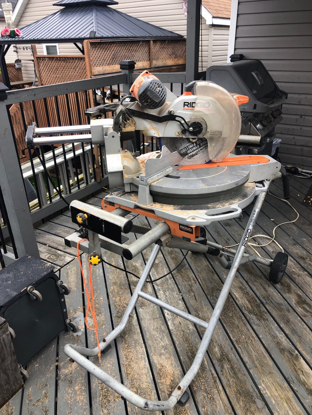 RIDGID chop saw for sale in Power Tools in North Bay - Image 2
