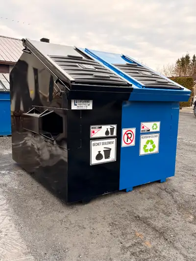Conteneur combiné 40% déchet 60% recyclage, 8 verges Avant, Neuf, View more