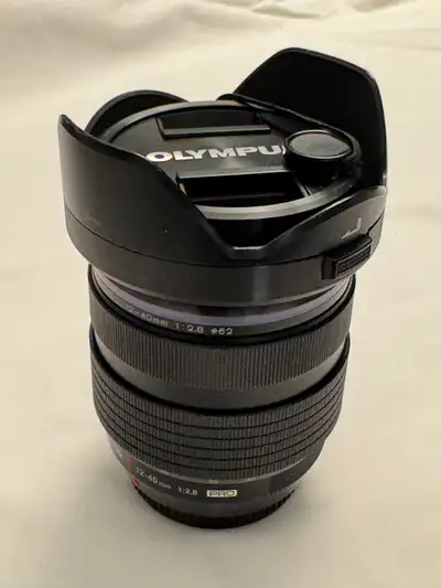 Olympus 12-40mm f2.8 PRO – Excellent – B+W Filter – $500, View more