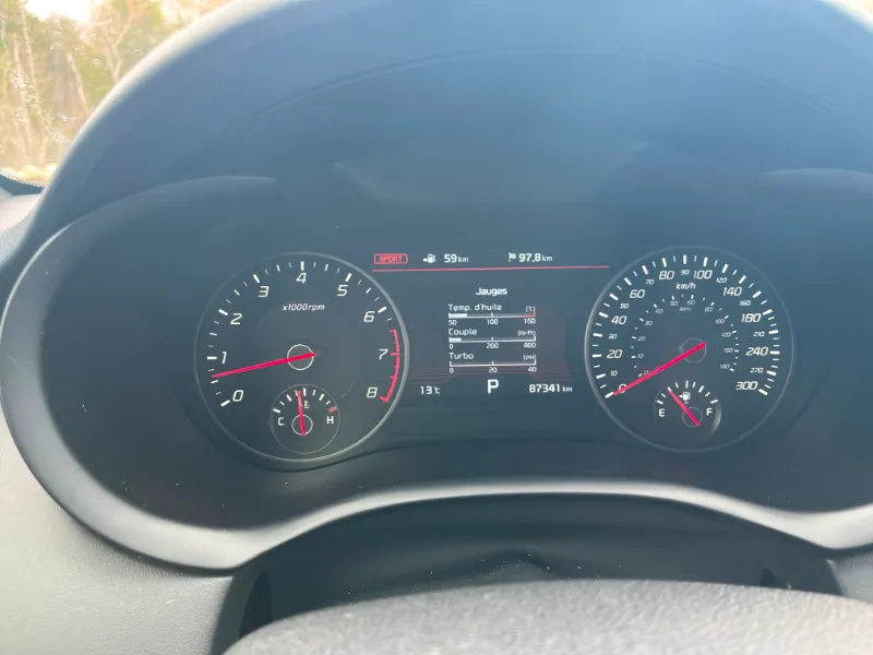 2019 Kia Stinger GT Limited AWD / Intérieur cuir rouge