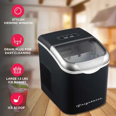 FRIGIDAIRE Compact Ice Cube Maker Machine, View more
