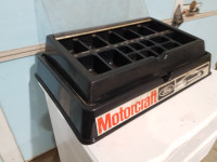 Motorcraft Ford, automotive bulb counter display cabinet