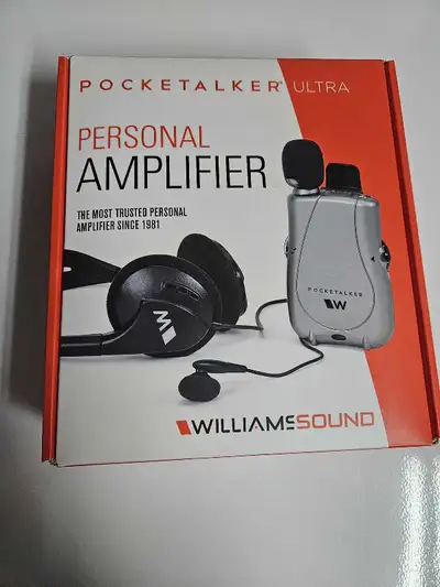 pocket talker ultra personal amplifier, View more