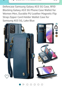 Defencase NEW Samsung Galaxy A53 5G Cell Phone Wallet Case