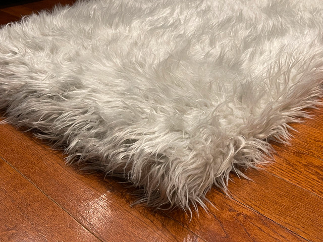 Beautiful, Large, Faux Fur DOG BED / Matt / Carpet - Orthopedic in Accessories in Oakville / Halton Region - Image 3