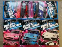 Japan Imported Hot wheels fast and furious WOMEN OF FAST set 