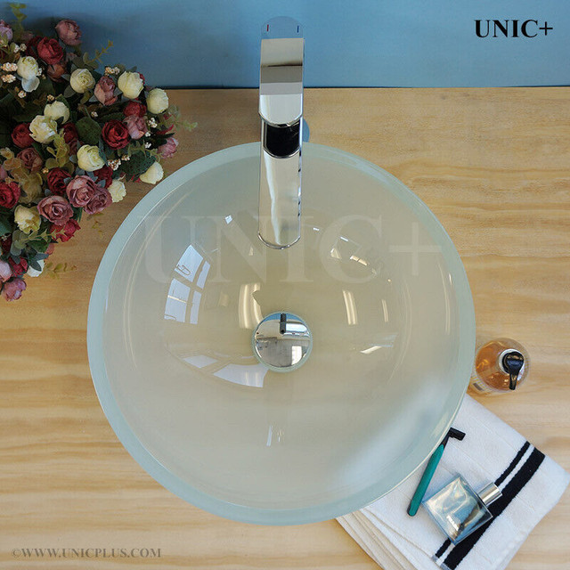UNIC+ DVK All Bathroom Glass Sinks on sale up to 60% off in Cabinets & Countertops in Burnaby/New Westminster - Image 3