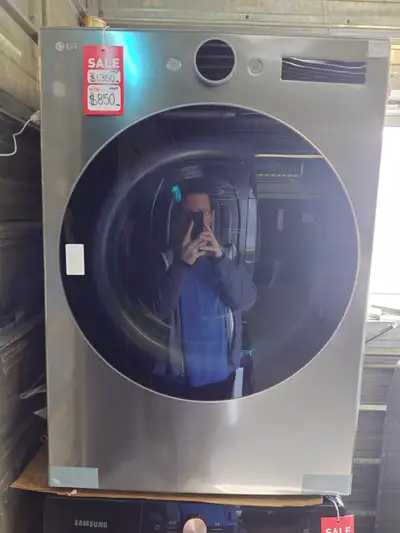 LG “27” Graphite Steel Front Load Gas Dryer, View more