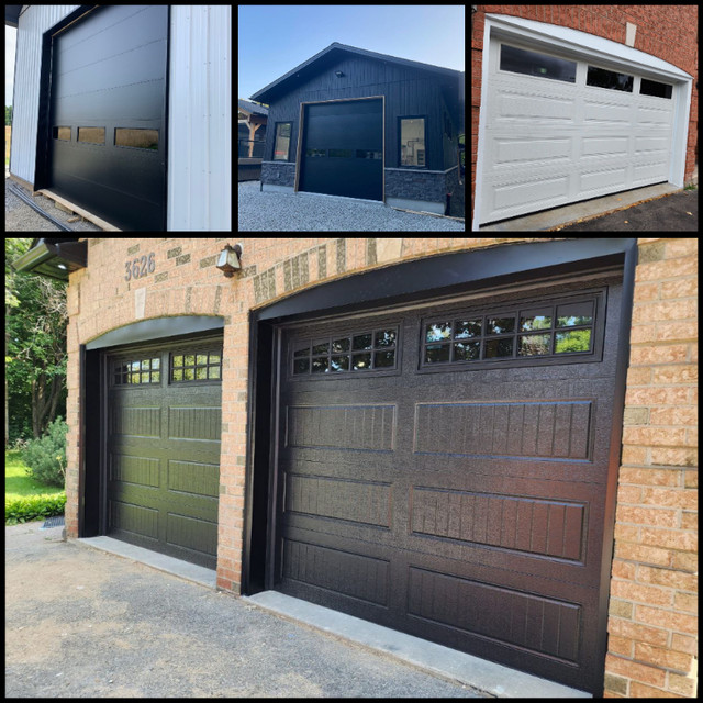 Modern Insulated Garage Doors in Garage Doors & Openers in Peterborough