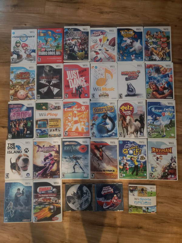 nintendo wii games in Nintendo Wii in Edmonton