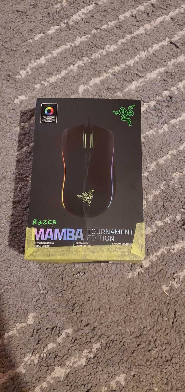 Razer mamba tournament edition gaming mouse in Mice, Keyboards & Webcams in Edmonton - Image 2