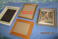 4 Picture or Photo Frames