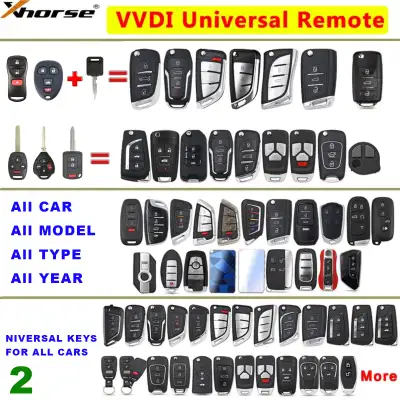 XHORSE Universal Car Keys – Sales and Programming Sales of Xhorse universal keys for many car brands...