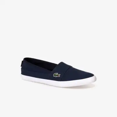 LACOSTE WOMENS MARICE CANVAS SLIP ONS SHOES, View more