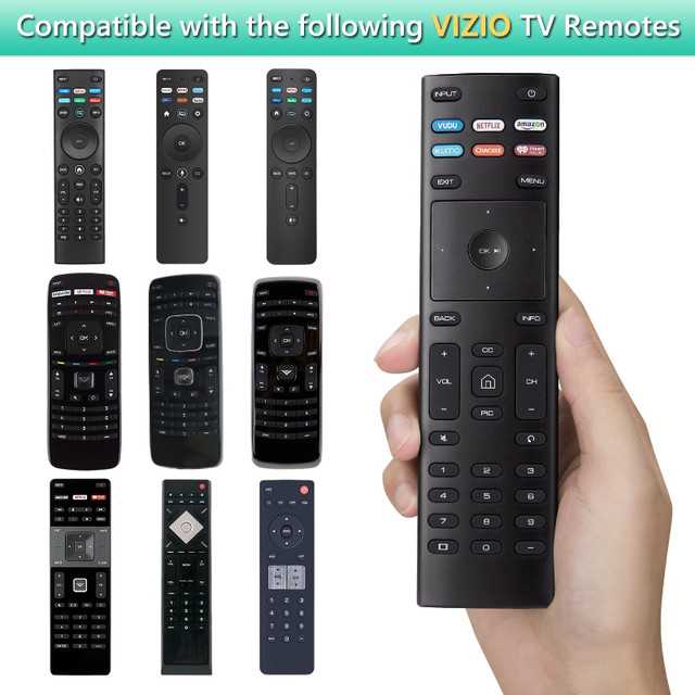 Universal Remote Control, XRT136 for VIZIO All LED LCD HD 4K TV in Video & TV Accessories in Markham / York Region - Image 2