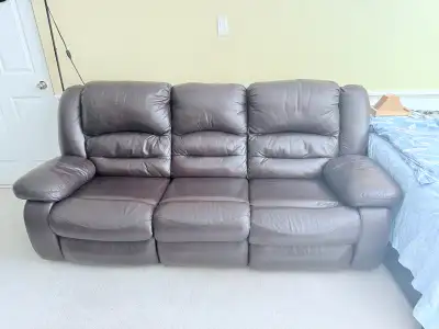 Leather Sofa, View more