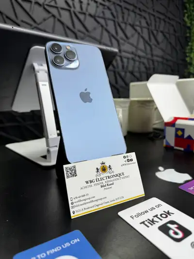 iPhone 13 Pro Max - 128GB -  Sierra Blue, View more