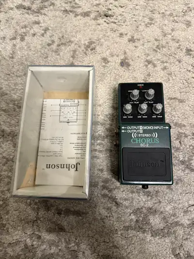 Johnson SC-2 Chorus Pedal - As Is, View more