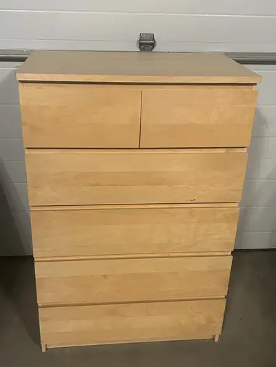 IKEA Dresser with 6 drawers in yellow colour, View more