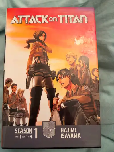 Attack on Titan book set season 1- part 1 vol. 1-4, View more