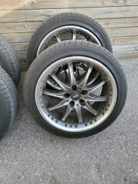 18 inch rims and tires $650 obo