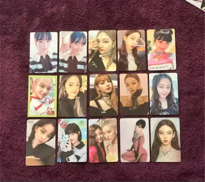 Kpop girl group photocards (AESPA, BLACKPINK, ITZY, TWICE), View more