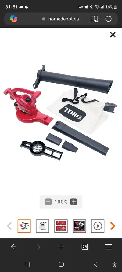 Toro Souffleur, View more