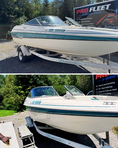 MOBILE BOAT DETAILING & OXIDATION REMOVAL – WE COME TO YOU! Bring your boat back to life with ProFle...
