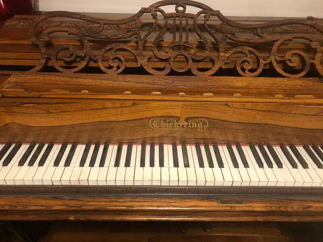 Chickering Grand Piano in Pianos & Keyboards in City of Montréal - Image 4