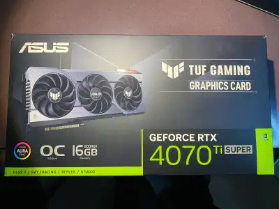 ASUS RTX 4070 Ti Super OC Edition 16GB, View more