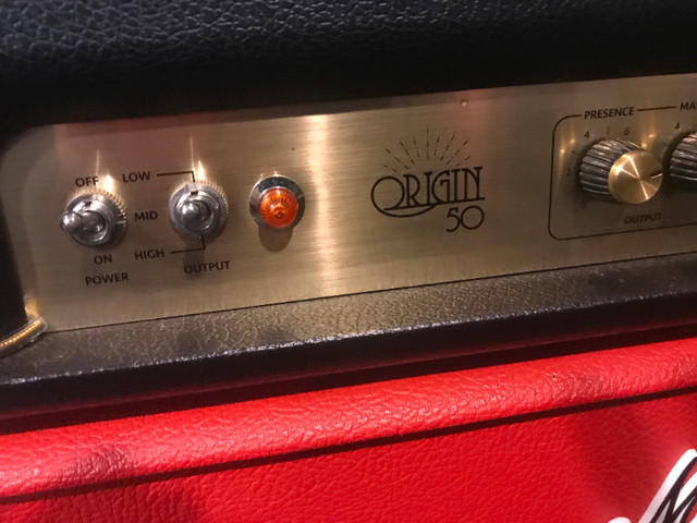 Marshall Origin 50 watt head in excellent condition in Amps & Pedals in City of Toronto - Image 4