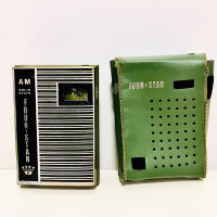 AM Four Star Transistor Radio vintage 1950