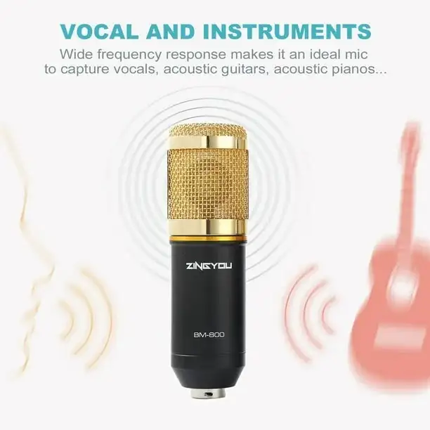 ⭐NEW! Mic Bundle, Microphone, Stand, Shock Mount and Pop Filter⭐63234832882049122