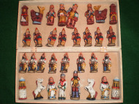 Ancient (Peruvian Inca?) Looking Chess Set