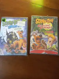 NEW sealed Scooby Dooby Doo DVDS for $5