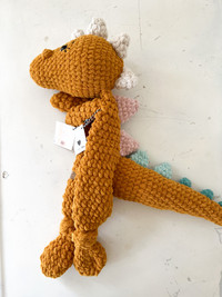 Handmade Crocheted Knotted Loveys (Bohasaurus)