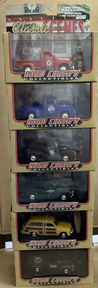 Road Champs Classic Scenes Diecast collection 