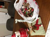 Cookie Jar, Snowman, Pillow, Ornaments