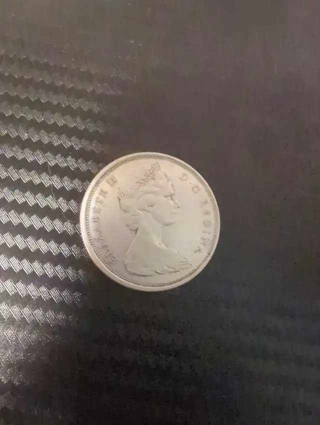 Canada 50 cent coin 1867-1967 in Arts & Collectibles in Calgary - Image 3