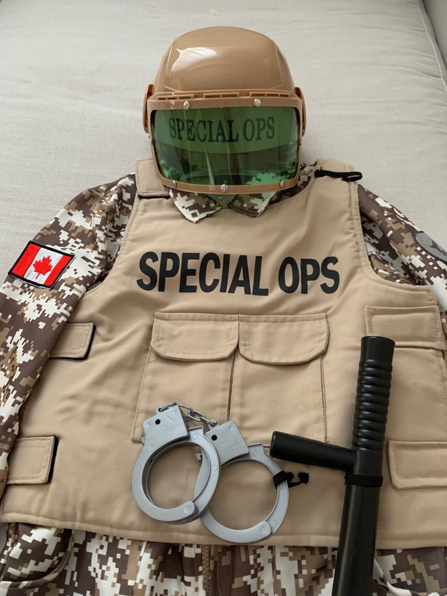 SPECIAL OPS COSTUME for kids ★ Army Soldier Medium 7-8 years ★  in Costumes in Oakville / Halton Region - Image 3