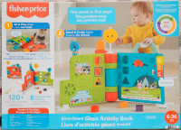 Fisher-Price- Sit to Stand Giant activity book
