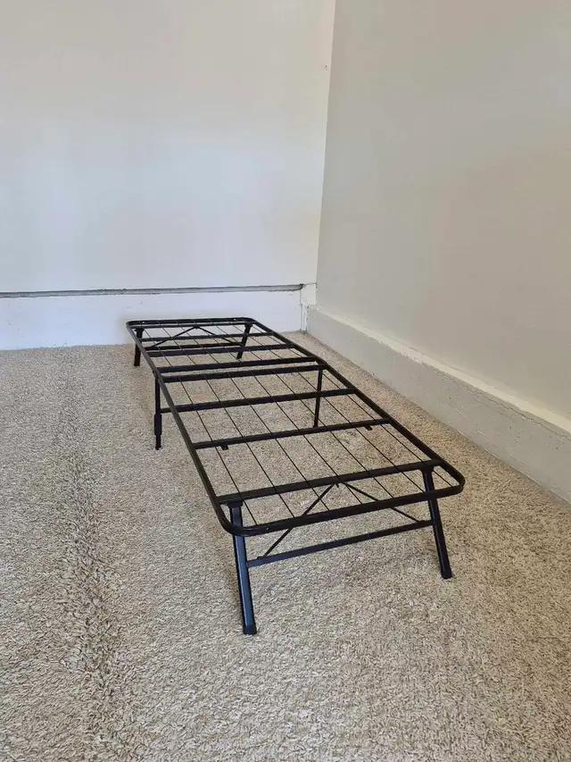 DELIVERY AVAILABLE Single Size Metal Folding Bedframe NO DEPOSIT in Beds & Mattresses in Vancouver - Image 5
