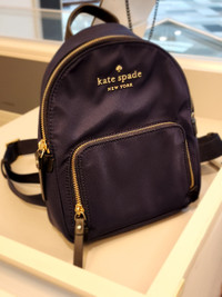 Kate Spade small nylon Hartley backpack handbag. $45