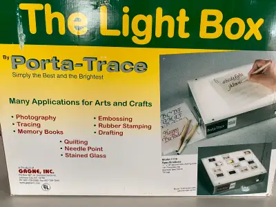 Aritists Light Box, View more