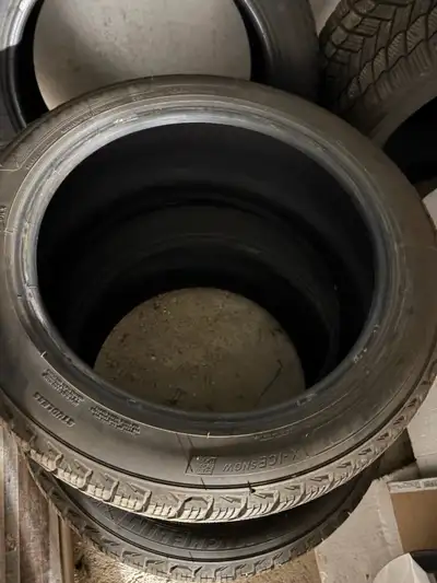Tires in excellent condition. Only used for one winter, for approximately 10,000km, Rated for EV use...