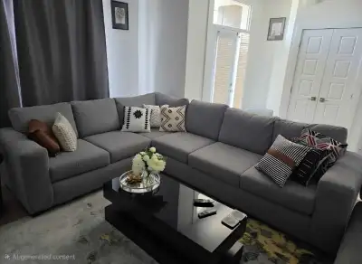 L sectional sofa big, View more