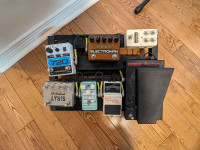 Pedals and Pedalboard