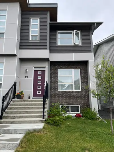 Spacious 800 sq ft private basement living area in Livingston with separate side entrance, private b...