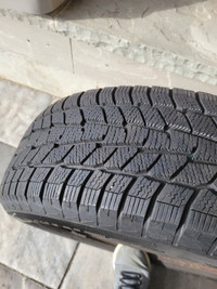 Used 216/60R16 motomaster winter edge winter tires with rim